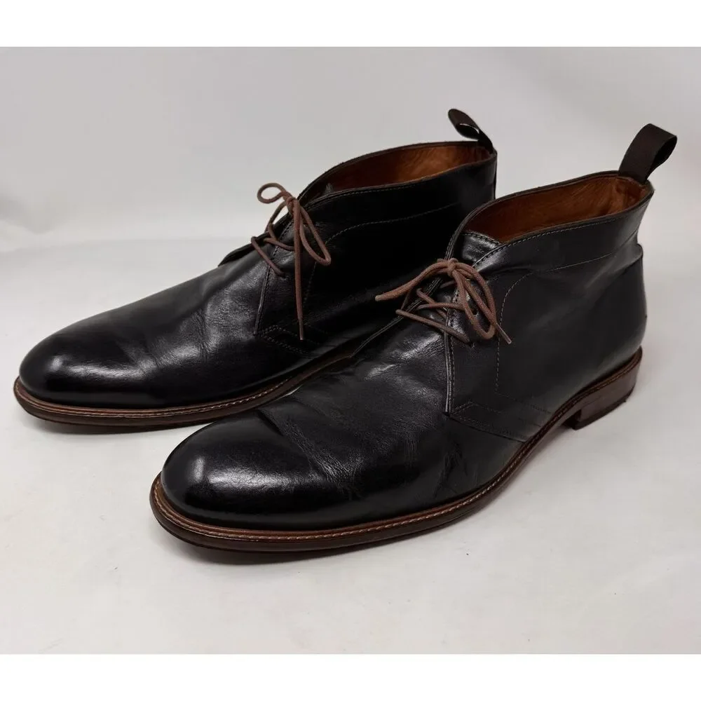 Massimo Matteo Firenze Cuoio Men Boots (Hand Made In Italy) Size 13M - New Soles